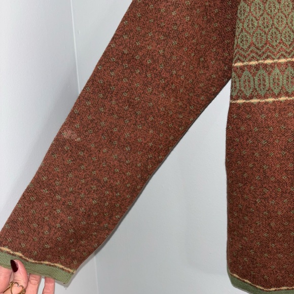 Vintage Woolrich Wool Cardigan Sweater – Women’s L - Picture 3 of 5